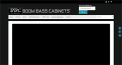 Desktop Screenshot of boombasscabinets.com